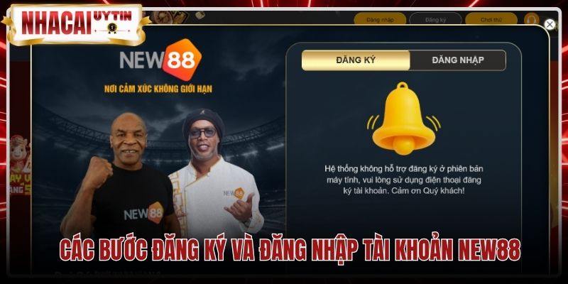 Hướng dẫn điền thông tin đăng ký tài khoản New88 chuẩn