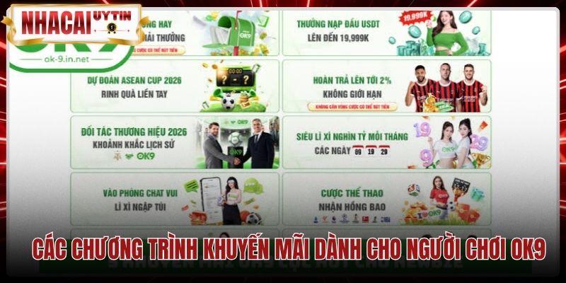 cac-chuong-trinh-khuyen-mai-danh-cho-nguoi-choi-ok9 Chính sách ưu đãi nạp tiền và quy định vòng cược Ok9